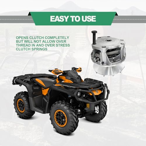 image for Vrasly 4 Pcs M8 8mm Secondary Clutch Spreader Tool - Belt Change Remov