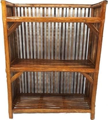 Cane Book Rack SUCCESS Strong Cane Wood rack, Shoe rack, Cloth rack, Books rack with ...