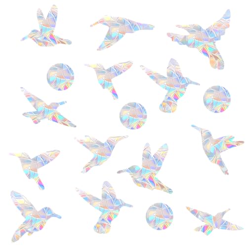 Bird Strikes Window Decals 54 Pieces
