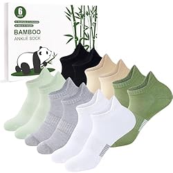 inaWarm Calcetines deportes de bambú para Mujer/Ni...: FRESCOR TODO EL DÍA:Fabricados en fibra natural de bambú, ultra suaves con propiedades antibacterianas naturales. Ideales como calcetines para running o deportivos, mantienen los pies frescos y sin olores incluso durante actividades intensas. DISEÑO ...