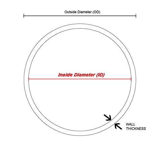 Hps 1/4" Id Black High Temp Reinforced Silicone Heater Hose 10 Feet Roll, Max Working Pressure 85 Psi, Max Temperature Rating: 350F, Bend Radius: 1" #TOP1