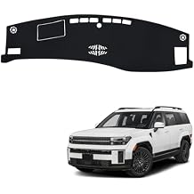 Dashboard Mat Cover Interior Center Console UV Rays Protector Compatible with Hyundai Santa Fe SE SEL XRT Limited Calligraphy 2024 2025-up Dash Board Mat Carpet Accessories