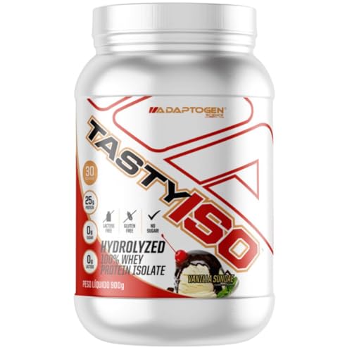 Tasty Iso Whey Protein 912 g - Adaptogen Science (Baunilha)