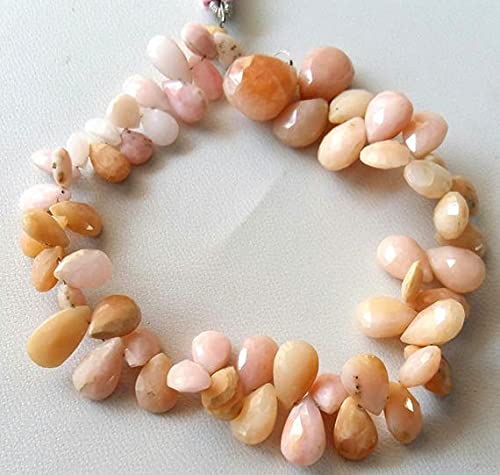 Perles opale rose véritable en poire LKBEADS pour résoudre vos manques d'inspiration bijoux