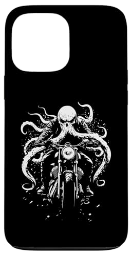 Vintage Motorcycle Rider Classic Bike Octopus �X�}�z�P�[�X iPhone 13 Pro Max �p