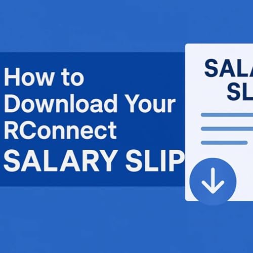 How to Download Your RConnect Salary Slip from RConnect Portal