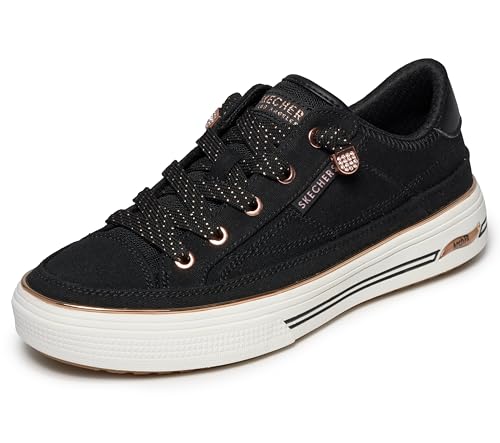 [Skechers] Xj[J[u[c Arch Fit Arcade-Prim N Pretty Slip-on fB[X ubN 25.0 cm