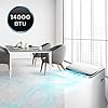 Cecotec Force Clima 14750 Climatizzatore portatile Cold&Warm Connected con telecomando, WiFi e pompa di calore, 14000 BTU, schermo LED, 5 modalità, 5 modalità, copertura 30 m2