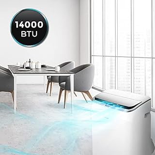 Cecotec Force Clima 14750 Climatizzatore portatile Cold&Warm Connected con telecomando, WiFi e pompa di calore, 14000 BTU, schermo LED, 5 modalità, 5 modalità, copertura 30 m2