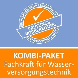 Kombi-Paket Fachkraft für Wasserversorgungstechnik - Lernkarten