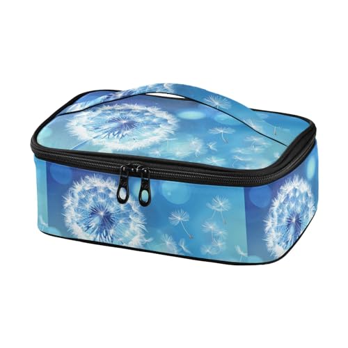 Bolsa de almuerzo con diseño de diente de león para mujeres y hombres, lonchera térmica portátil portabocadillo para escuela, oficina, picnic, viajes