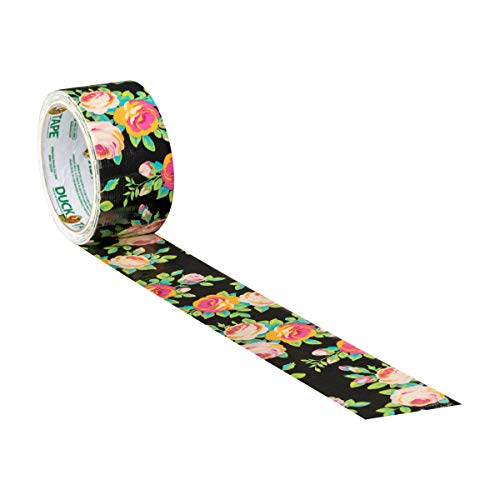 Duck Brand 241792 Printed Duct Tape, Single Roll, Neon Floral #TOP2