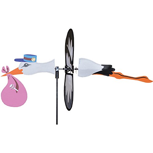 Premier Kite PK25185 Girouette Petit Cigogne Fille, Multicolore, 57 x 32 x 70 cm Cover