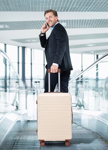 Image of 3-Piece ABS Hardshell Suitcase Set Lightweight, Tough & Scratch-Resistant
