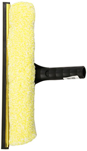 Ettore Professional Brass Backflip Window Cleaning Combo Tool, 14-Inch