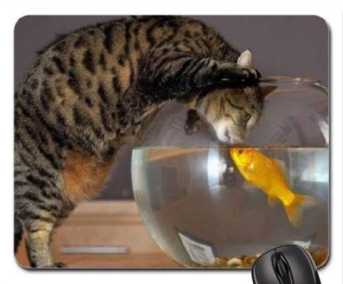 (Cats Mouse Pad),The Kiss Mouse Pad, Mousepad