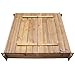 vidaXL Caja de Arena Cuadrada de Niños de Madera de Pino FSC...