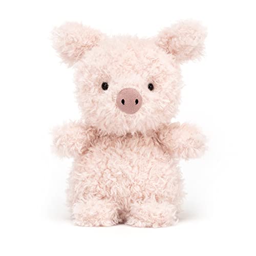 Jellycat Little Pig Stuffed Animal, 7 inches - Farmyard Plush Toy - Classic Children's Gift image 12