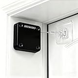Photo Gallery shimido chiudiporta automatico senza punzonatura, 1000 g, chiudiporta con schermo scorrevole, con coulisse in acciaio, per bagno, camera da letto, studio, ecc. (confezione da 2 nero) Photo Gallery shimido chiudiporta automatico senza punzonatura, 1000 g, chiudiporta con schermo scorrevole, con coulisse in acciaio, per bagno, camera da letto, studio, ecc. (confezione da 2 nero)