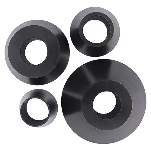 Doo Engy Wuchtkonus Zentrierkonus Konus Auswuchtmaschine 40mm Radnabe Auswuchten Maschinen Kohlenstoffstahl schwarz für 40mm Welle Auswuchtmaschine Reifenausgleicher Reifenwuchtmaschine