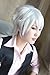 APH Axis Powers Hetalia Prussia Gilbert Beillschmidt Short Silver Cosplay Wig +free white wig cap