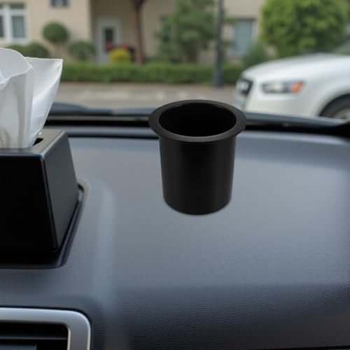 Portavasos plástico negro para carro y sofa 2 piezas miniatura 5