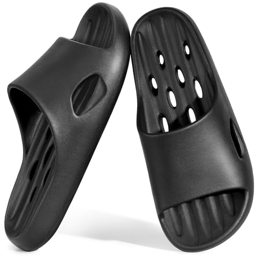 Aoowoll Shower Shoes Men Slippers Sandals for Women Flip-Flops Cloud Slides Non Slip Unisex Shoes...