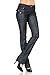 VIRGIN ONLY Women's Slim Bootcut Denim Jeans