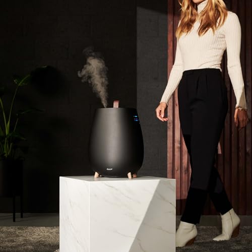 Duux Day 2 Ultrasonic Humidifier for Healthy Indoor Air - 10 Hours Working Time Air Humidifier to Feel Good - 2.5 L Room Humidifier up to 30 m² - Bedroom Humidifier (Black) - Image 7