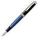 Pelican M800 EF Fountain Pen, Suverane Fine Point, Blue Stripe, Genuine Imported Product