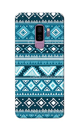 Image of PRINTFIDAA Coloured Tribal Pattern Hard Back Cover for Samsung Galaxy S9 Plus, G965F, G965F /DS, G965U, G965W, G9650 Back Cover -(P6) KAT1008