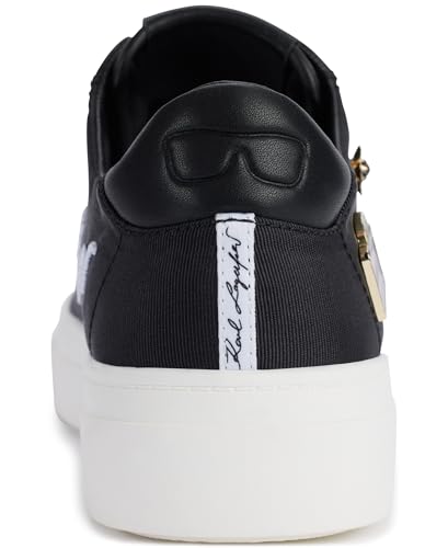 KARL LAGERFELD Women's Cate Pins Lace Up Platform Sneaker3