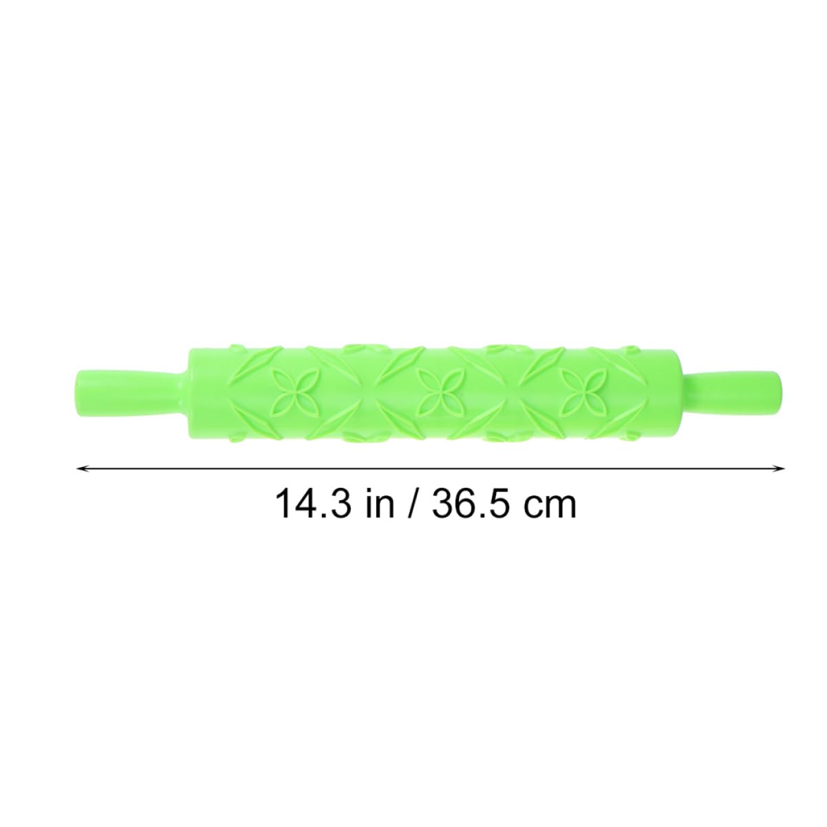 Ipetboom Rouleau à Pâtisserie à Relief 8pcs en Plastique Multifonction