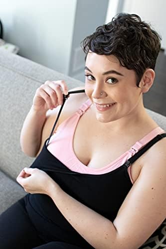 Bamboobies Nursing Tank Top Maternity Clothes for Breastfeeding