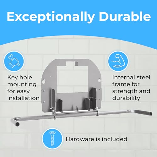 Image of Koala Kare Baby Changing Station Horizontal Surface-Mounted, Model KB310-SSWM (Stainless Steel)