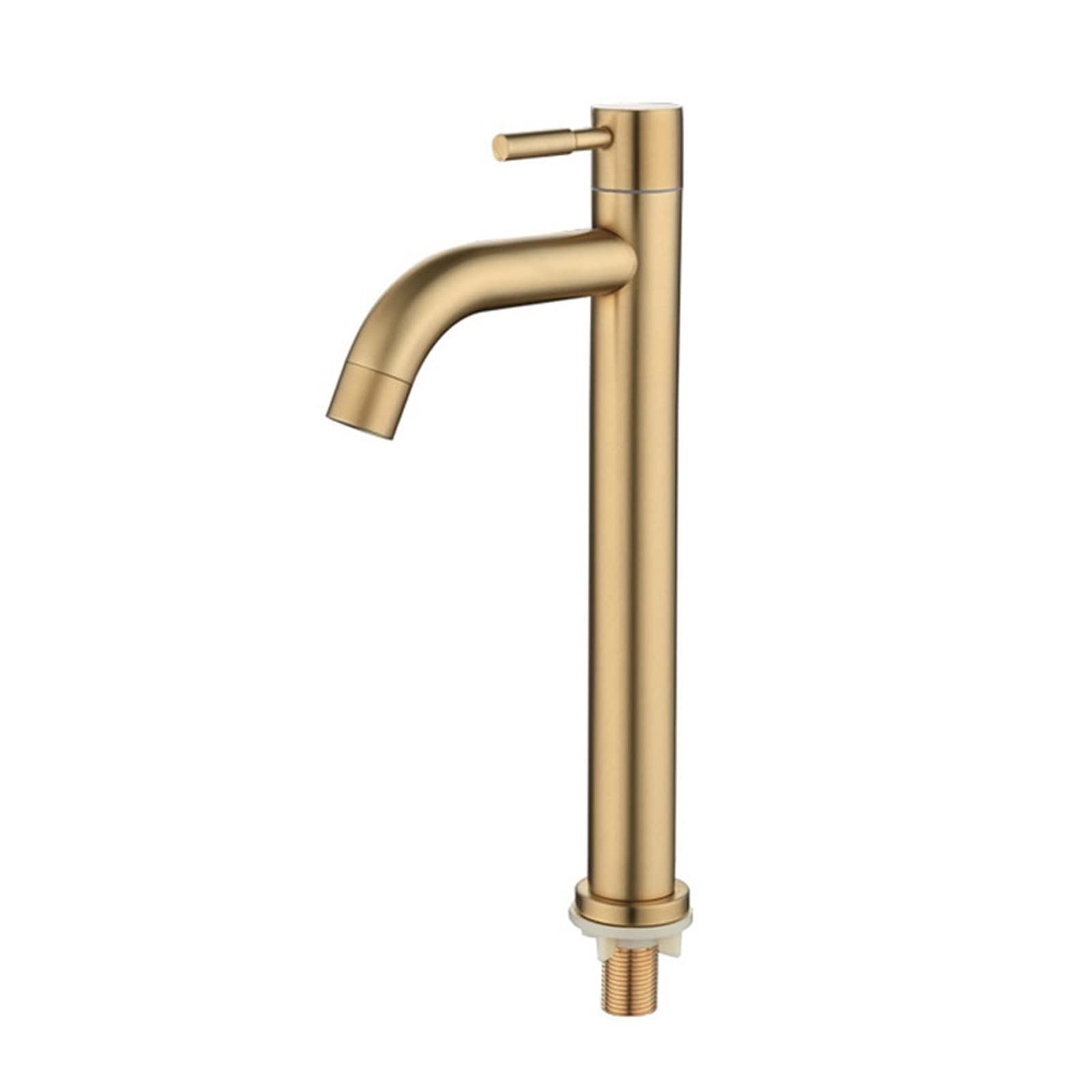 Robinet de lavabo en acier inoxydable 304 or brossé JCAKES