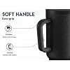 Meoky 40oz Tumbler with Handle, 2 Pack, Leak-proof Lid and Straw, Insulated Coffee Mug Stainless Steel Travel Mug, Keeps Cold for 34 Hours or Hot for 10 Hours (Night & Offshore)