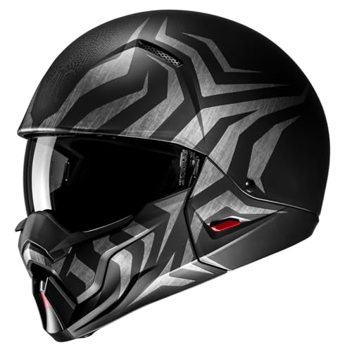 Casque Moto Jet HJC I20 Thorn MC5SF en taille XL pour motard