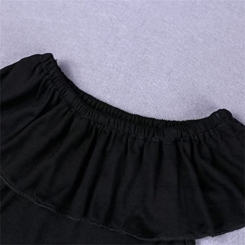 Toddler Kids Infant Baby Boys Summer Print Solid Tshirt Shorts Ruffle Skirts Outfits Fashion Clothes