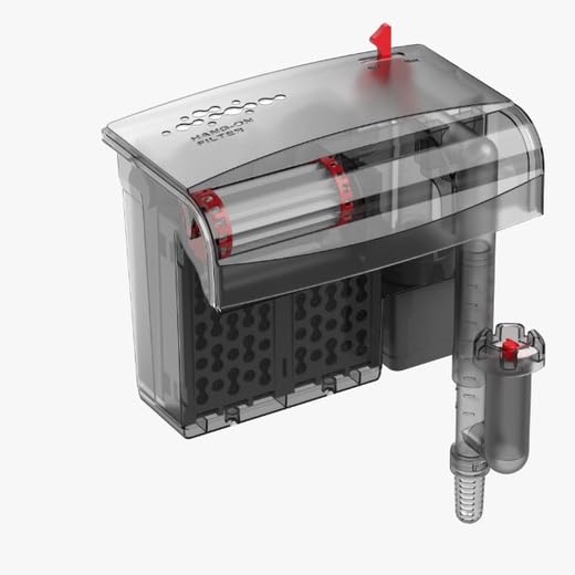 Filtro Externo hang-on Aqua-500 Bio Whell 500l/h Original Aquatank regula vazão p/aquários até 70L(110v)