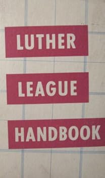 Hardcover Luther League Handbook Book