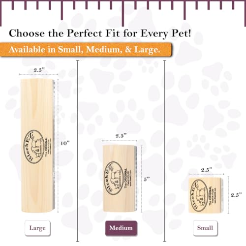 SleekEZ Dog Brush, Cat Brush, & Horse Brush | Pet Hair Removal Tool | Dog Grooming Kit & Pet Supplies | Dog Grooming Supplies - Image 9