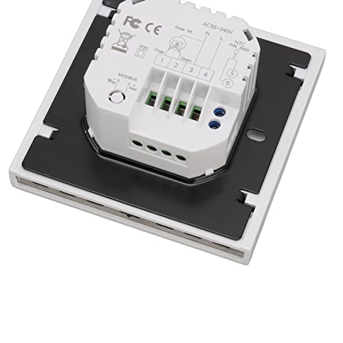 Thermostat intelligent WiFi programmable pour chauffage de l'eau AC écran LCD - 7