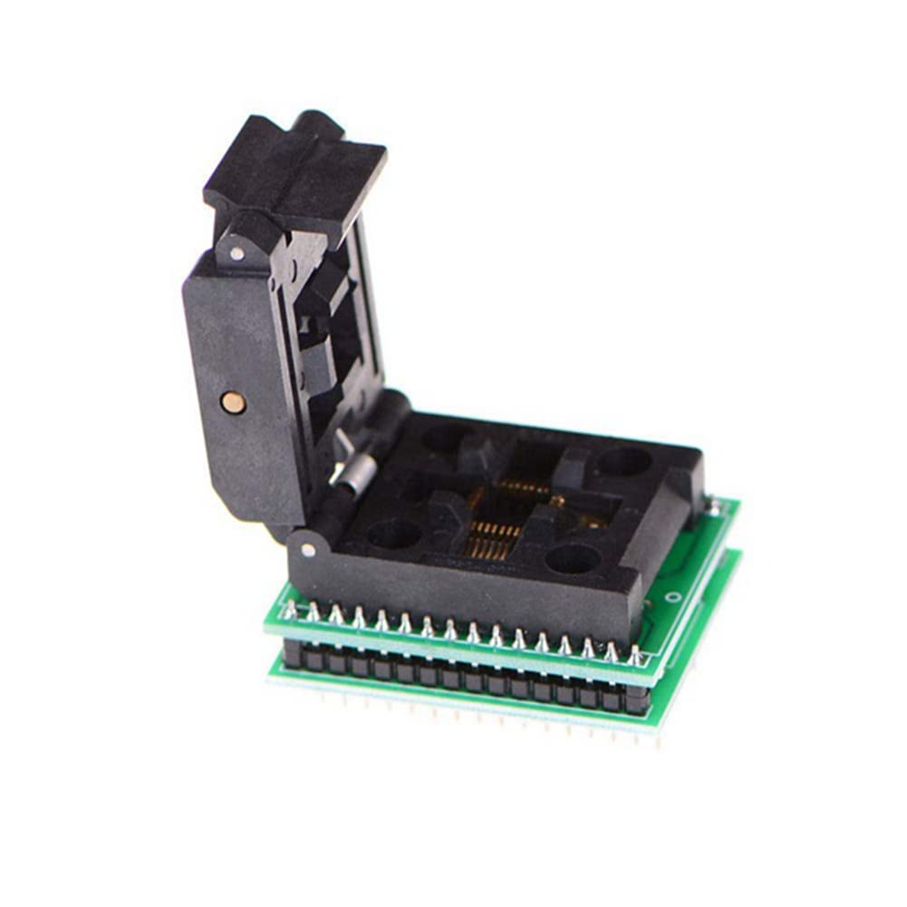 TQFP32 QFP32 to DIP32 IC Programmer Adapter Chip Test Socket Burning Socket Integrated Circuits