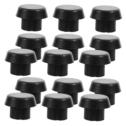 Totority Billiards Accessory Set 20pcs Pool Bottom Covers Billiard Tip Tool Protect