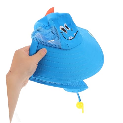 Sombrero de sol para niños de playa con protección solar y malla 2