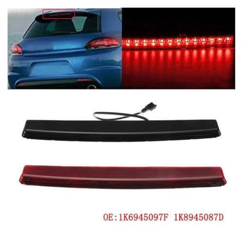 Troisième feu stop LED noir pour VW Golf MK5 et Scirocco