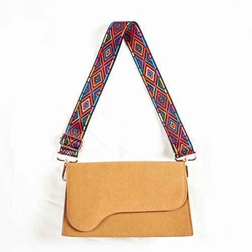 Image of TANOSII Wide Purse Strap Adjustable Replacement Shoulder Crossbody Strap Handbag Strap