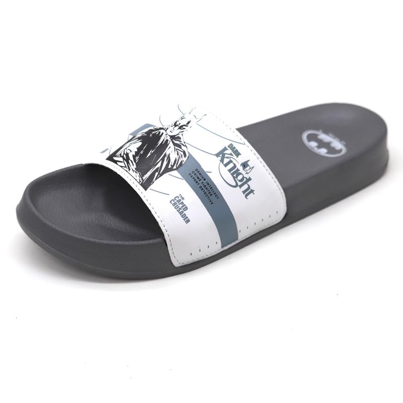 Image of SVAAR Authentic Batman Gotham City Men's Ultra Soft Sliders /Slippers for Men with Soft Cushion | Everyday Flip Flops for Gents /Boys