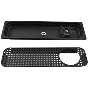 Automatische bekerring, gemakkelijk te wassen Druk op G1/2 “automatische slanghaspel voor keuken FC-13-2 verlengde sectie [zwart]